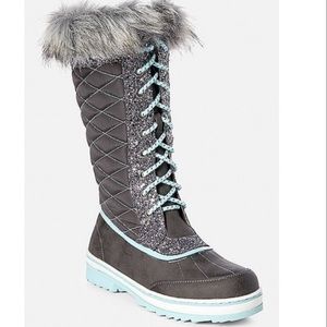 🌵 Justice Glitter Snow Boots